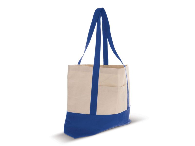 Strandtas katoenen canvas OEKO-TEX® 280g/m² 42x10x30cm