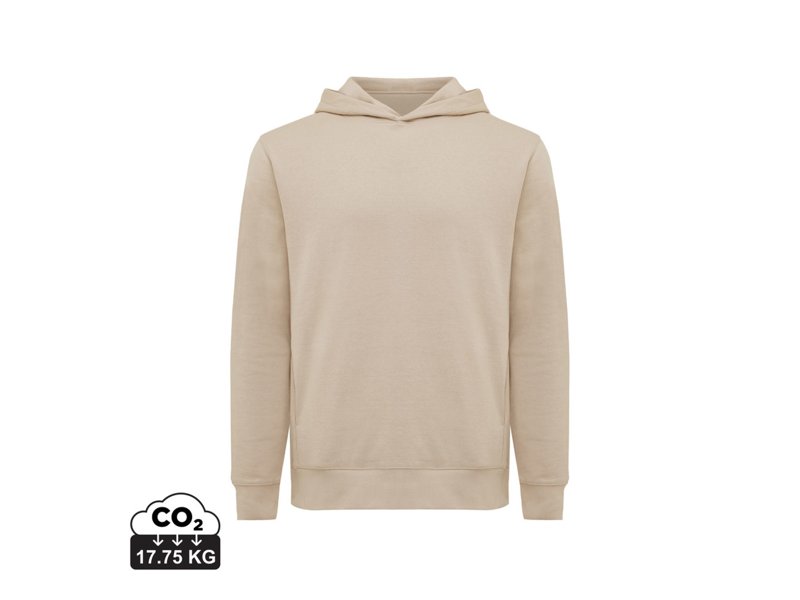 Iqoniq Yengo recycled katoen hoodie met steekzakken Iqoniq Yengo recycled katoen hoodie met steekzakken