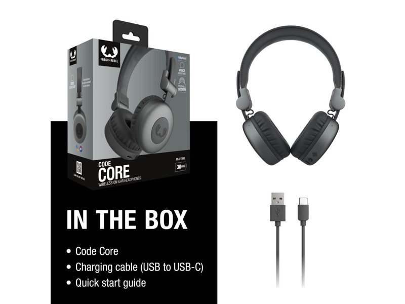 3HP1000 I Fresh 'n Rebel Code Core-Wireless on-ear Headphone 3HP1000 I Fresh 'n Rebel Code Core-Wireless on-ear Headphone