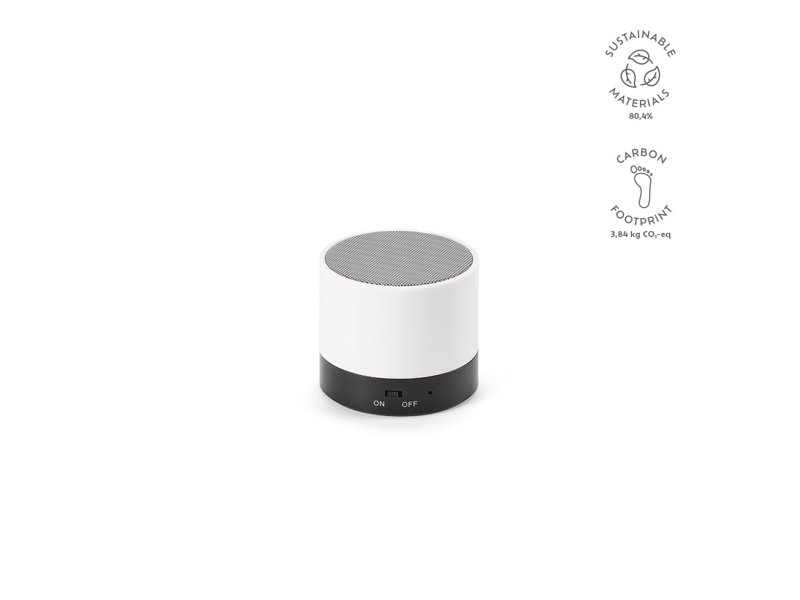 Gauss luidspreker gerecycled ABS 300 mAh Gauss luidspreker gerecycled ABS 300 mAh