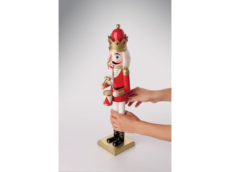 Grote houten notenkraker