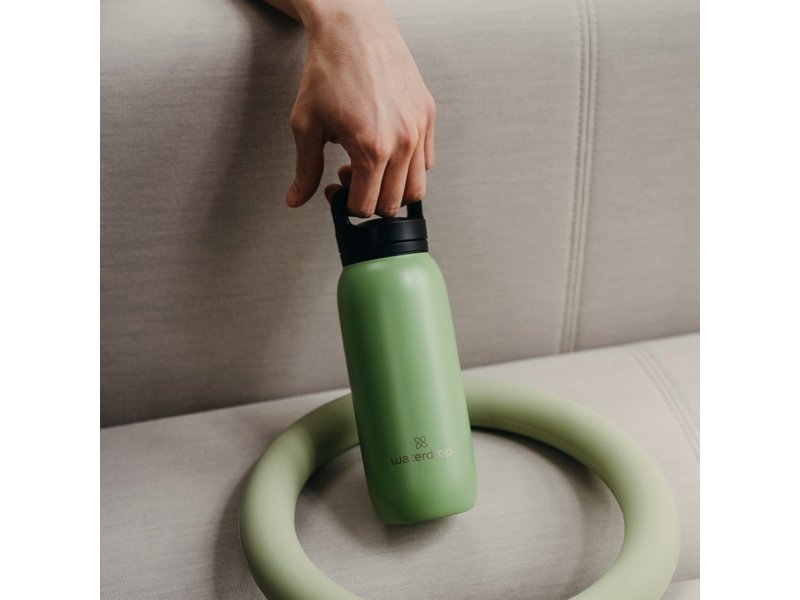 Waterdrop All-Purpose Thermo Fles met Drinktuit Dop 600ml