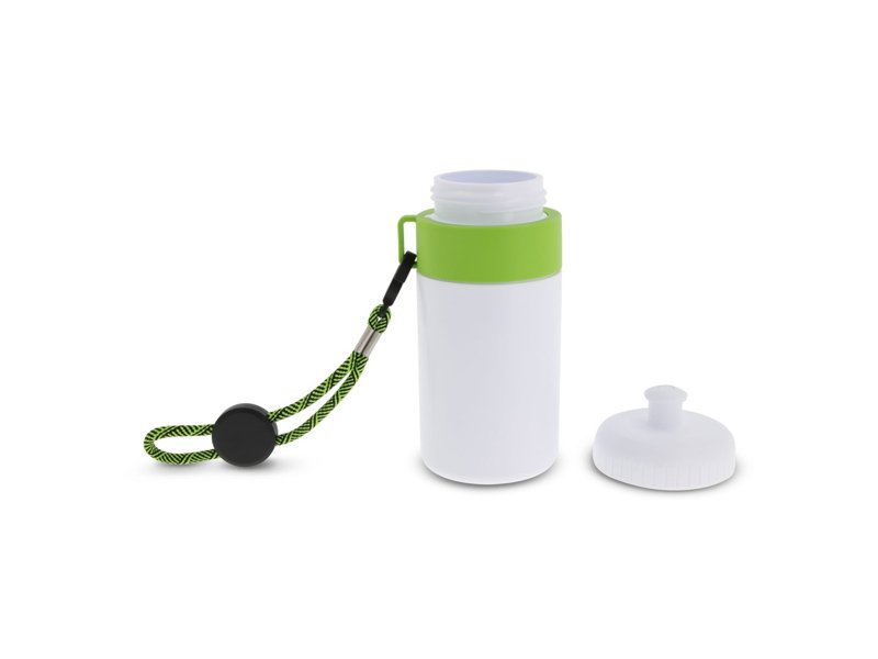 Bidon met rand en koord 500ml Bidon met rand en koord 500ml