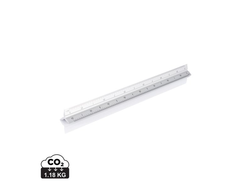 Aluminium driehoeks liniaal