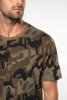 Kariban T-shirt camo korte mouwen