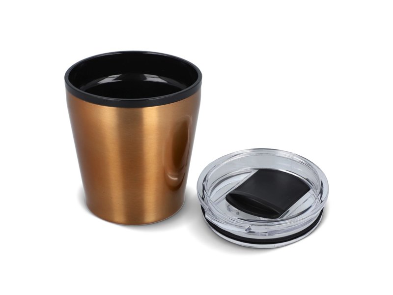 Koffiebeker metallic 180ml