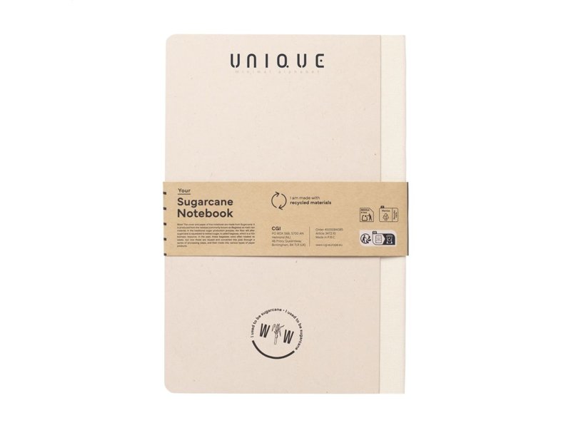 Sugarcane Notebook A5 Sugarcane Notebook A5