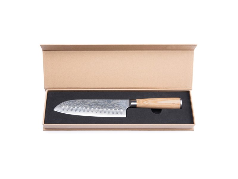VINGA Hattasan Damascus Santoku mes