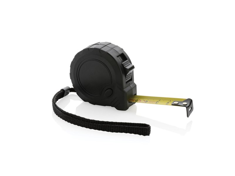 RCS gerecycled plastic 3M/16 mm rolmaat met stopknop