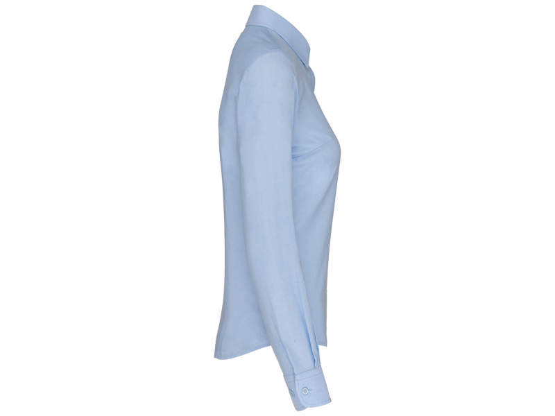 Kariban Dames oxford blouse lange mouwen Kariban Dames oxford blouse lange mouwen