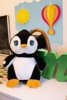 SKIPPER - Grote pluche pinguin