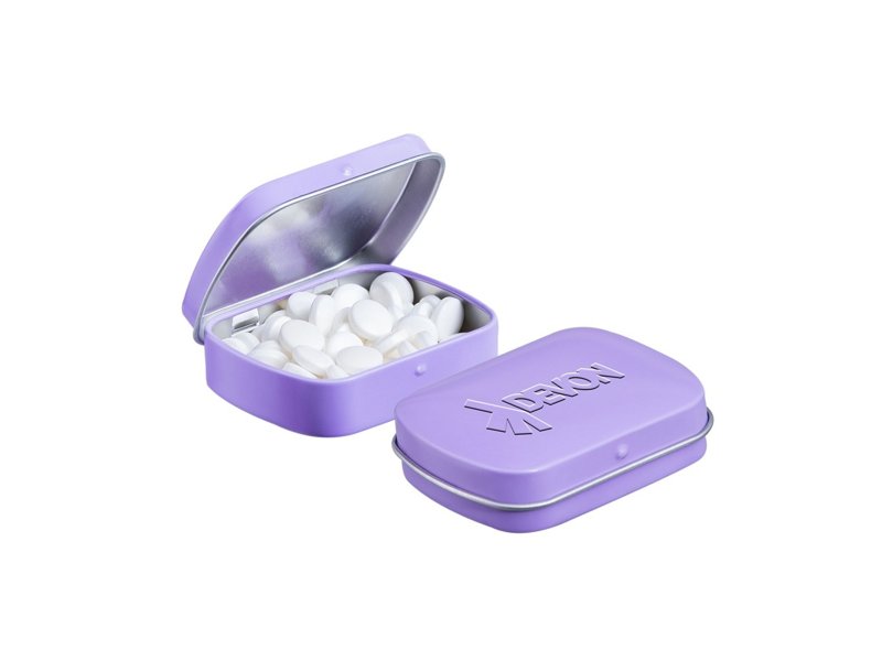 Mini scharnierblikje embossing