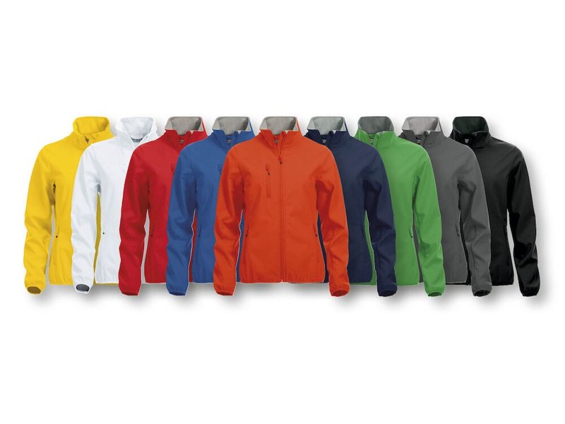 Voordelige Clique softshell damesjassen, in vele kleuren leverbaar