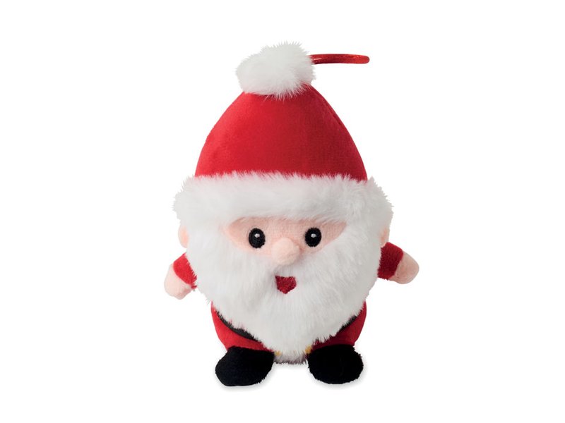Kerstman knuffel GLEEFUL