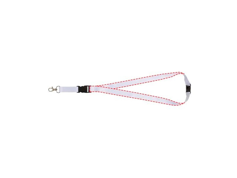 Balta lanyard in kleur (dubbelzijdig) Balta lanyard in kleur (dubbelzijdig)