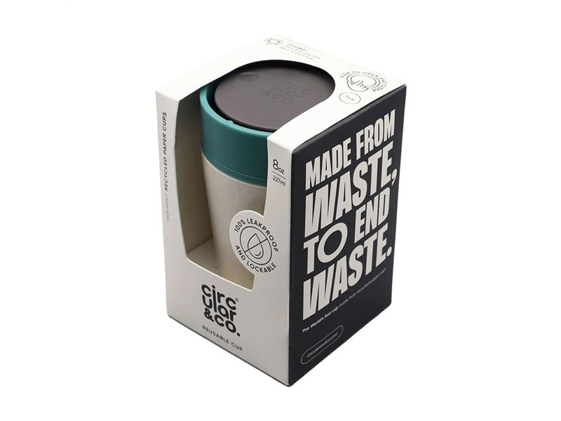 Circular&Co Recycled Coffee Cup 227 ml koffiebeker Circular&Co Recycled Coffee Cup 227 ml koffiebeker