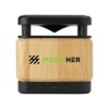 Bamboo Block Speaker met draadloze oplader Bamboo Block Speaker met draadloze oplader
