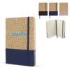 Notitieboek jute R-PET Notitieboek jute R-PET