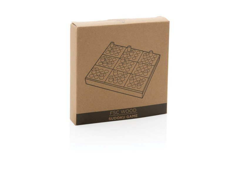 Houten Sudoku spel Houten Sudoku spel