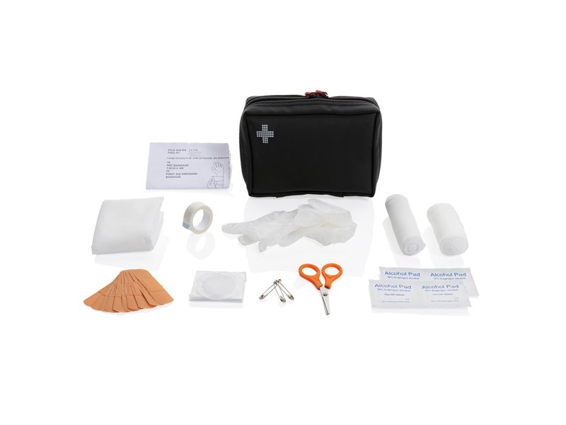 RCS gerecycled nubuck PU etui EHBO-set RCS gerecycled nubuck PU etui EHBO-set