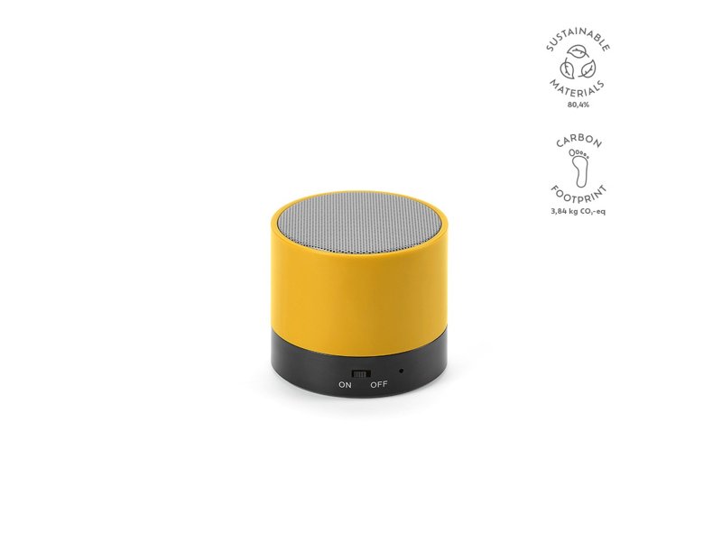 Gauss luidspreker gerecycled ABS 300 mAh Gauss luidspreker gerecycled ABS 300 mAh