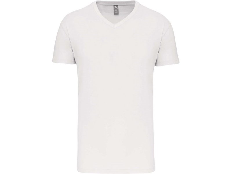 Kariban Heren-t-shirt BIO150 V-hals