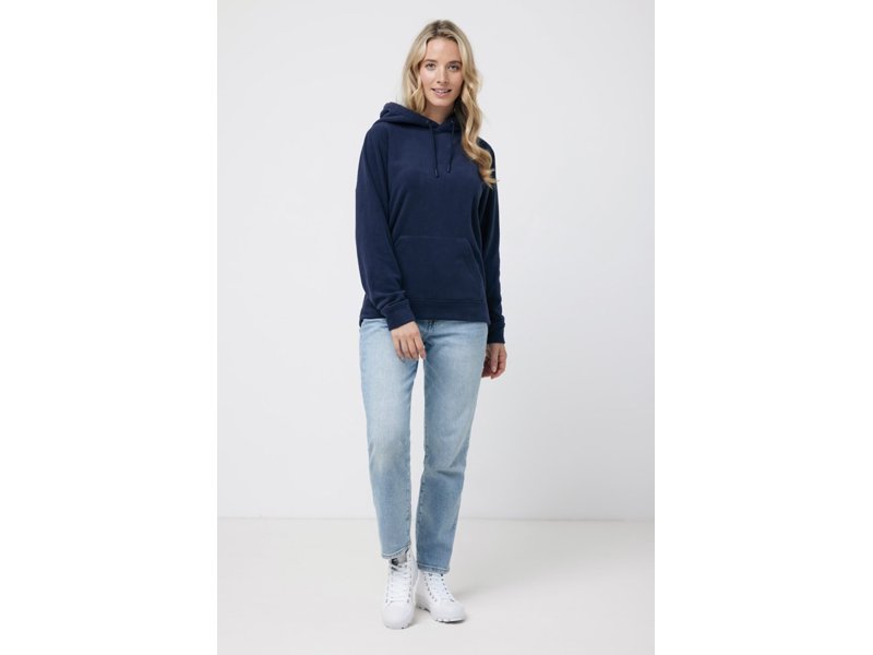 Iqoniq Trivor gerecycled polyester fleece hoodie