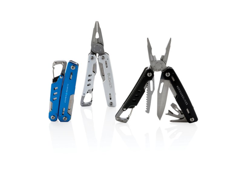 Solid multitool met karabijnhaak