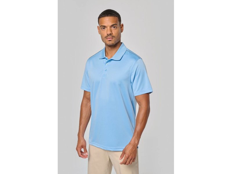 Herensportpolo van PROACT® - Tot ziens Promotions. Herensportpolo van PROACT® - Tot ziens Promotions.