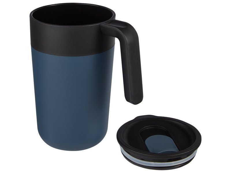 Nordia 400 ml dubbelwandige gerecyclede mok Nordia 400 ml dubbelwandige gerecyclede mok