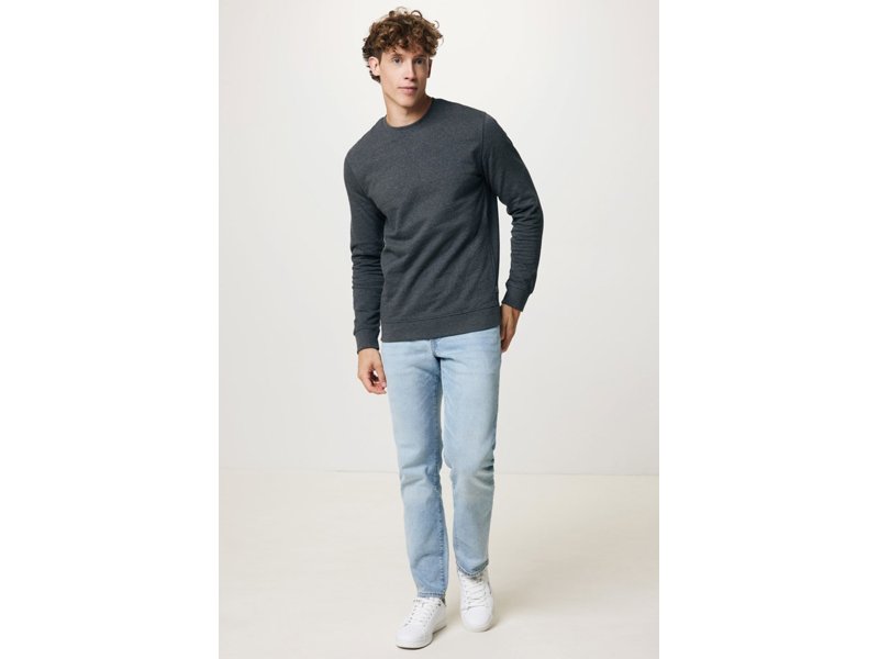 Sweater van gerecycled katoen sweater ongeverfd - minder belasting van het milieu