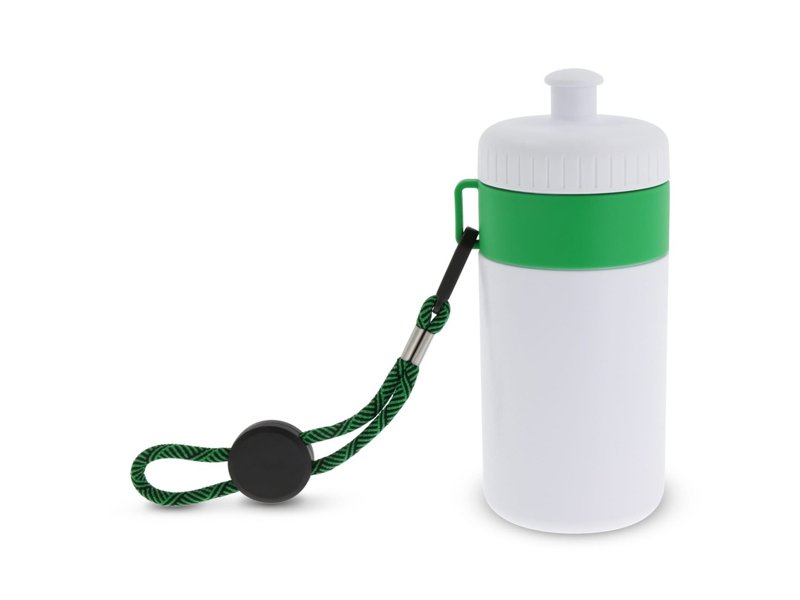 Bidon met rand en koord 500ml Bidon met rand en koord 500ml