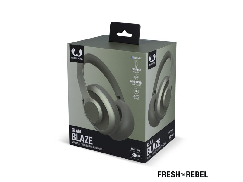3HP4200 I Fresh 'n Rebel Clam Blaze-Wireless headphone ENC 3HP4200 I Fresh 'n Rebel Clam Blaze-Wireless headphone ENC