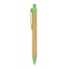 Ball pen bamboe met tarwestro