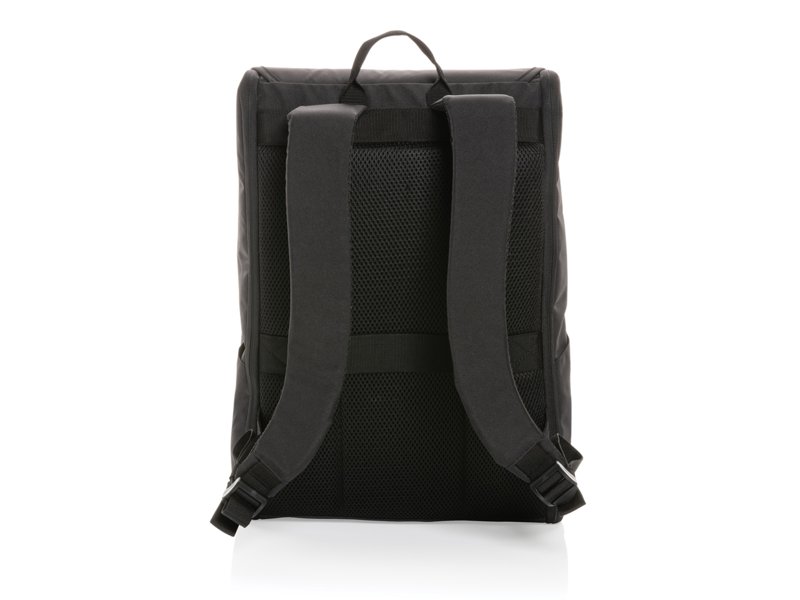 Swiss Peak Fern AWARE™ RPET allover zip 15" laptop rugzak