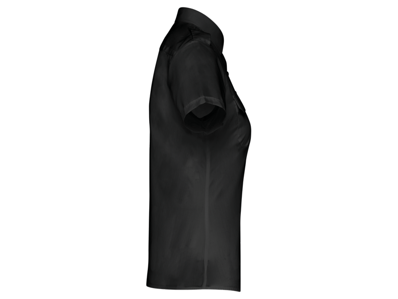 Kariban Damespilootoverhemd korte mouwen