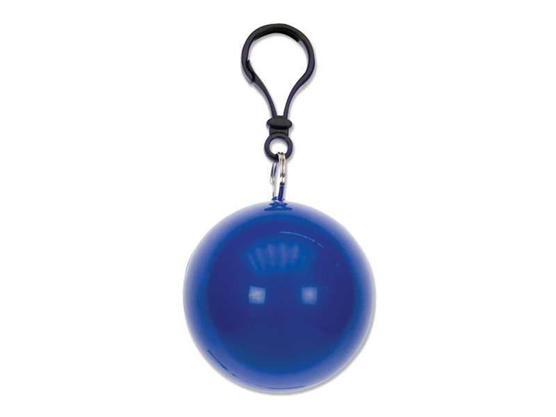 Bal met regenponcho
