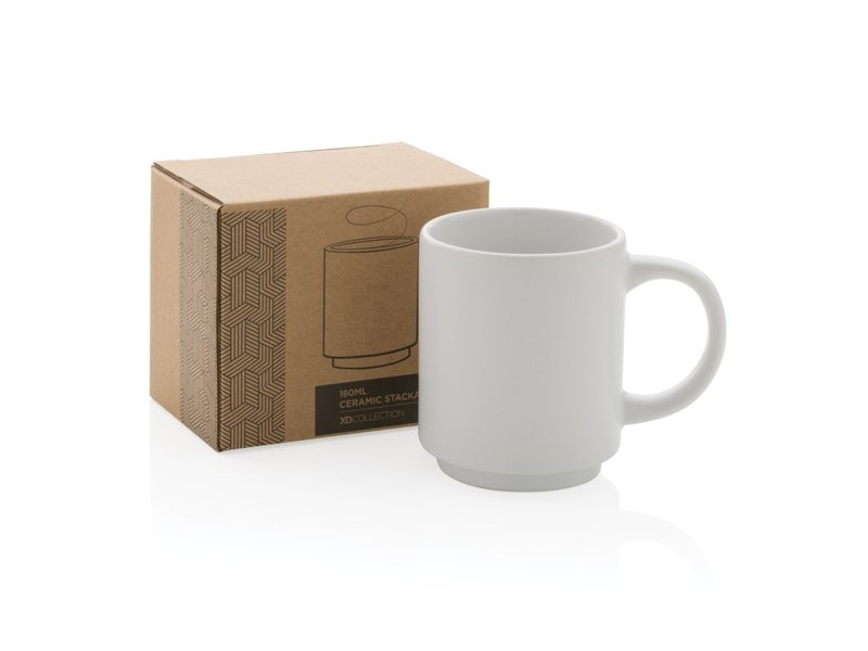 Keramische stapelbare mok Keramische stapelbare mok