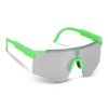 Sportzonnebril met spiegelende glazen Sportzonnebril met spiegelende glazen
